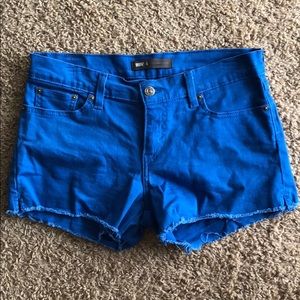 Royal Blue Levi’s Denim Shorts